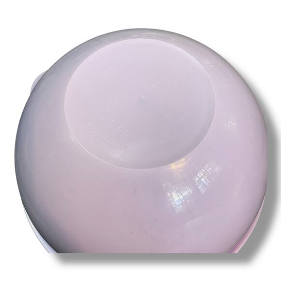 Tupperware 32 Cup Thatsa Mixing Bowl Large Vintage 2539B 224 Lavender Purple - Picture 4 of 7